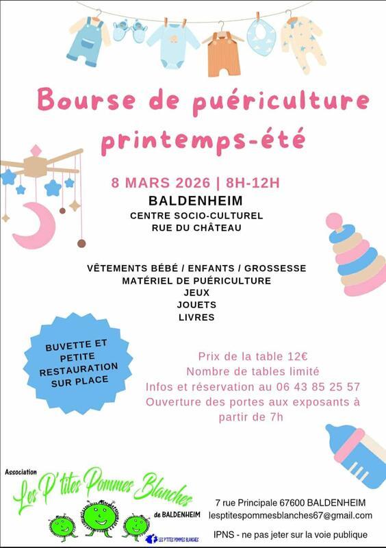 Bourse puériculture printemps - été