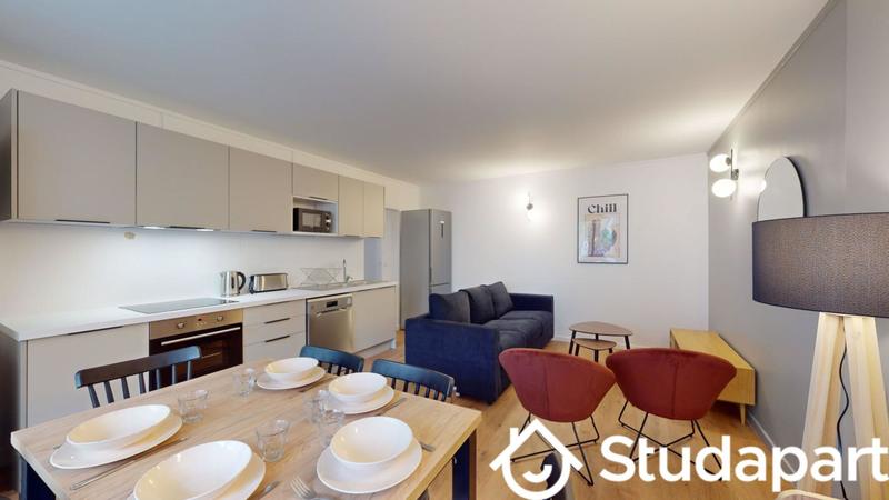 Chambre - 10 m² - 1 pièce