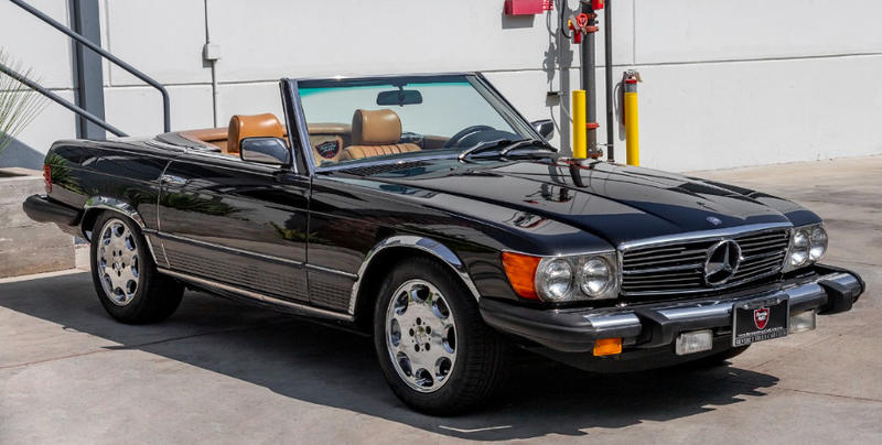 Mercedes Sl 450 450sl cpote + hard top