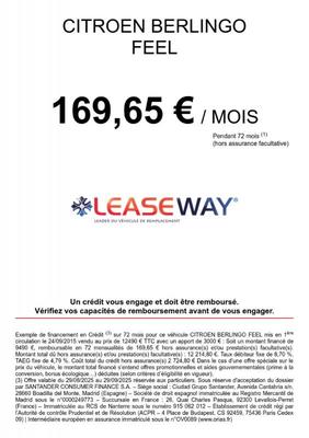 Citroën Berlingo Multispace 1.6 Hdi Bvm5 Feel