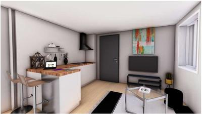 Appartement - 17 m² - 1 pièce