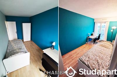 Chambre - 10 m² - 1 pièce