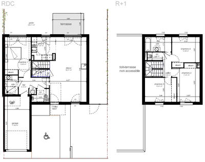 Maison - 105 m² - 5 pièces