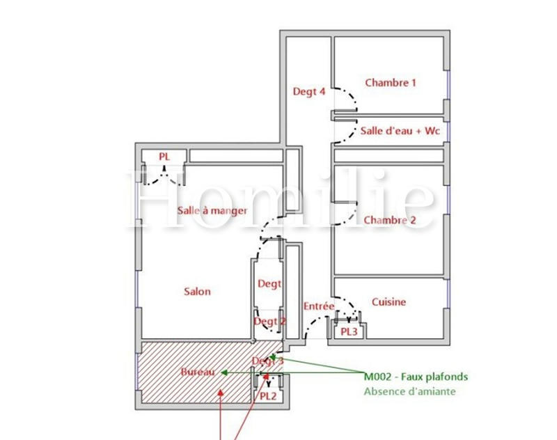 Appartement - 74 m² - 3 pièces