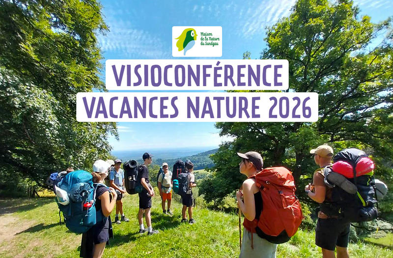 Visioconférence Vacances Nature 2026