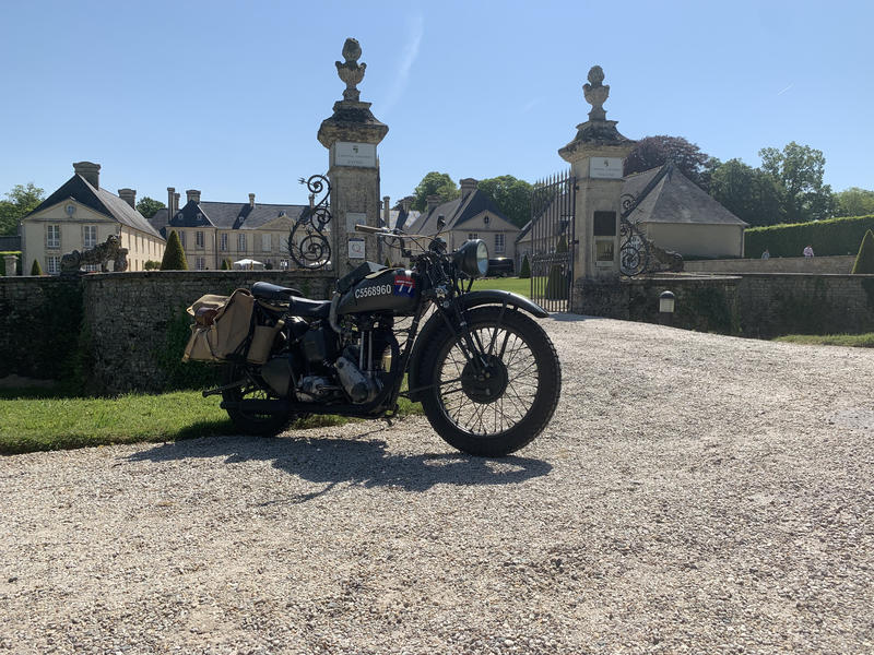 1944 : les Britanniques libèrent Audrieu - camp de reconstitution