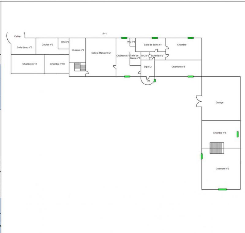 Manoir - 680 m² - 22 pièces