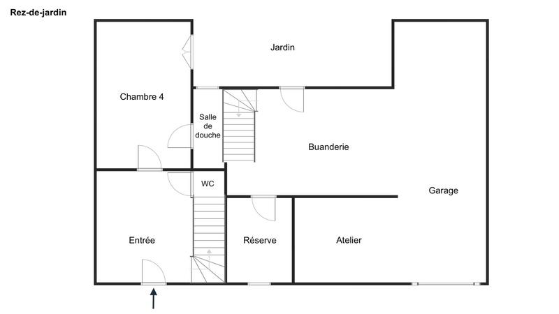 Maison - 140 m² - 6 pièces