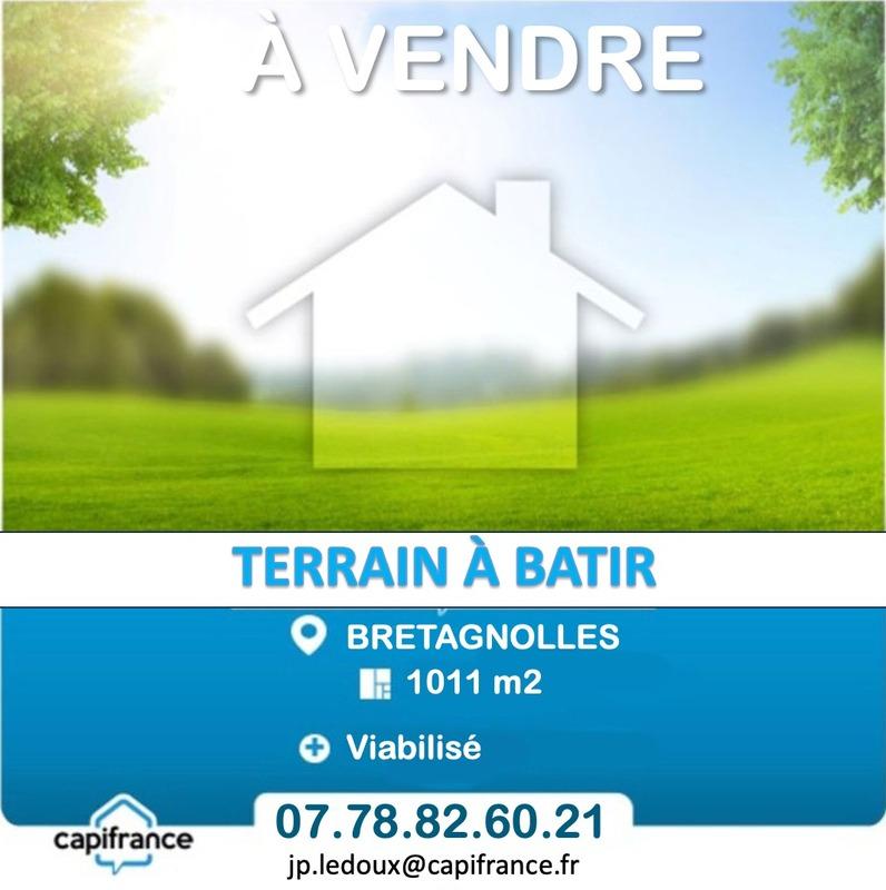 Terrain constructible - 1 010 m²