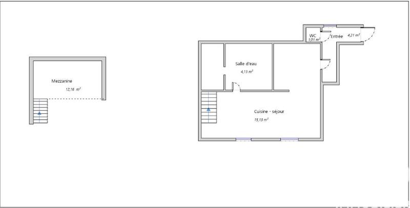 Appartement - 36 m² - 1 pièce