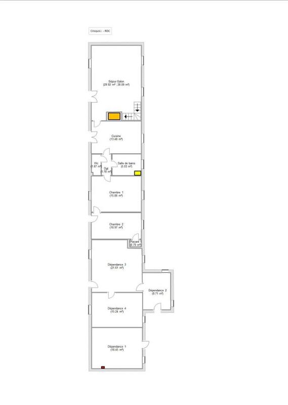 Maison - 110 m² - 7 pièces