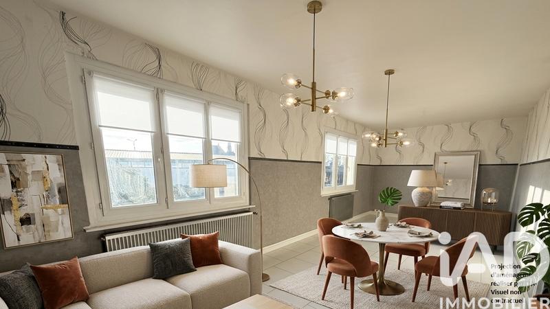 Maison - 90 m² - 5 pièces