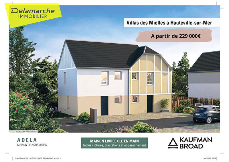Maison - 60 m² - 3 pièces