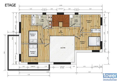 Maison - 203 m² - 7 pièces