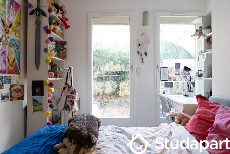 Chambre - 10 m² - 1 pièce