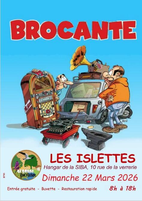 Brocante de l'association argonne fan nature