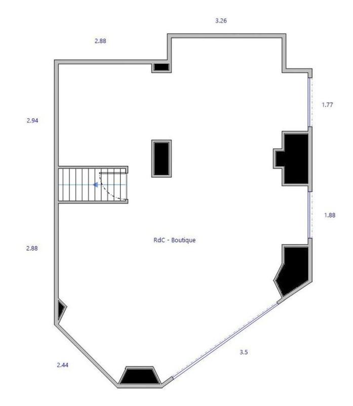 Local commercial - 70 m²