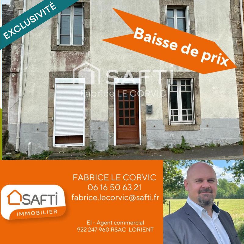 Maison de ville - 80 m² - 3 pièces