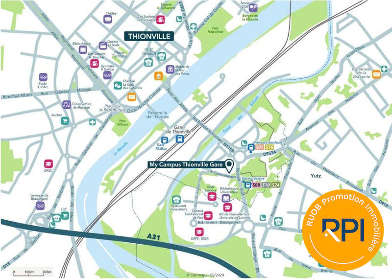 Appartement - 35 m² - 2 pièces