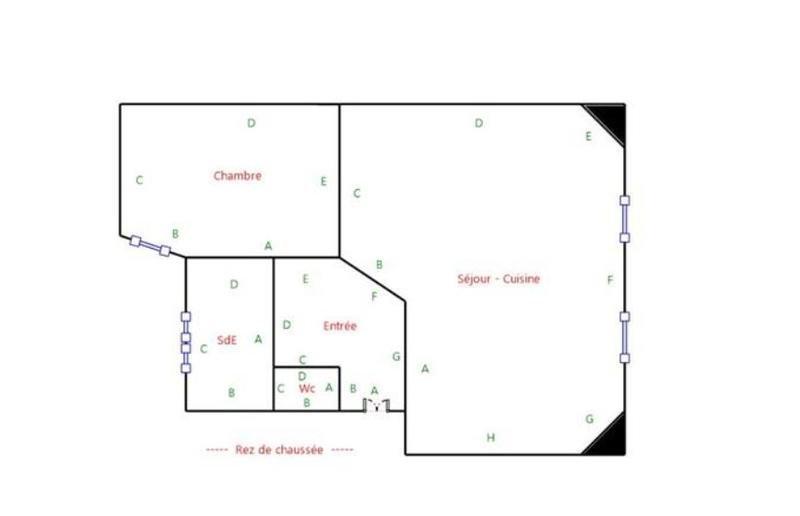 Appartement - 38 m² - 3 pièces