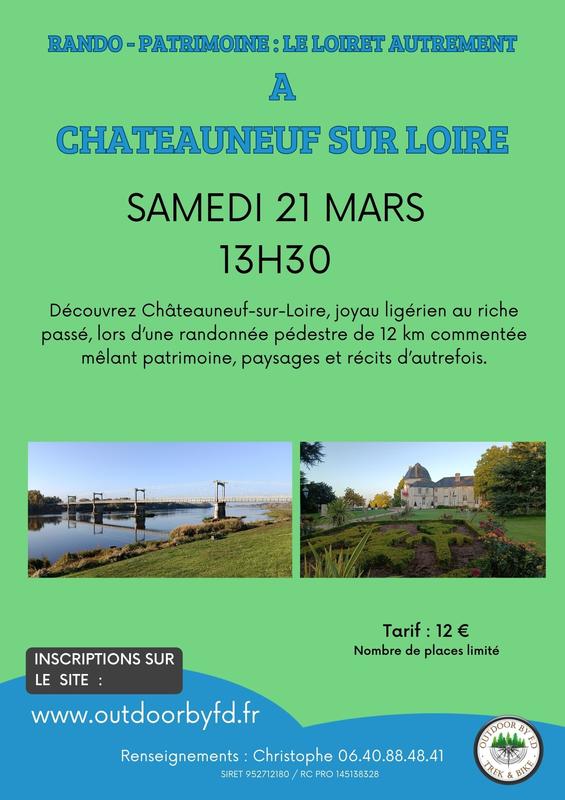 Rando Découverte à Châteauneuf-sur-Loire
