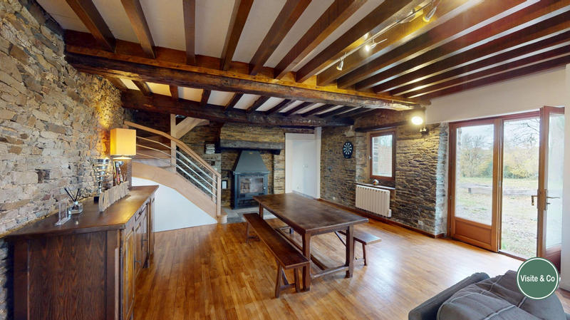 Maison ancienne - 112 m² - 5 pièces