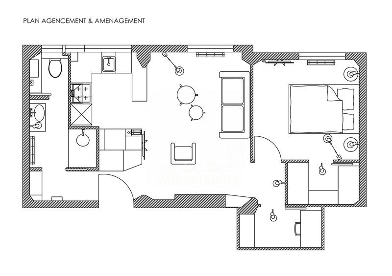 Appartement - 40 m² - 2 pièces