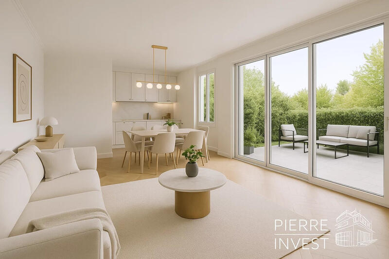 Appartement - 59 m² - 3 pièces