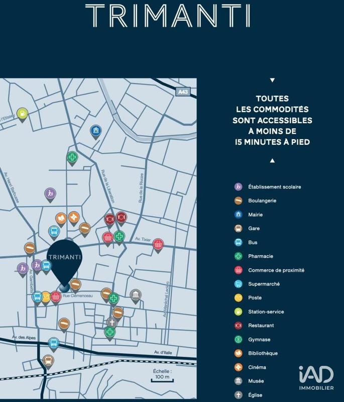 Appartement - 74 m² - 3 pièces