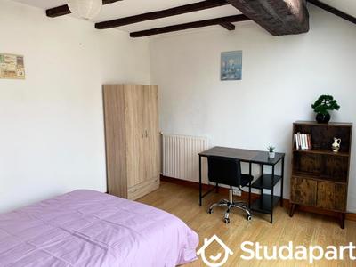 Chambre - 11 m² - 1 pièce