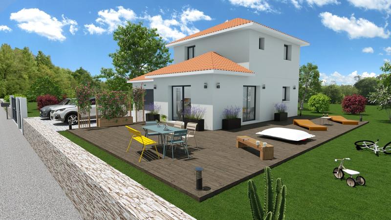 Maison - 90 m² - 4 pièces