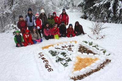 Atelier : création dans la neige