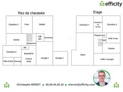 Maison - 263 m² - 8 pièces