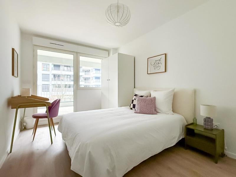 Chambre - 12 m² - 1 pièce