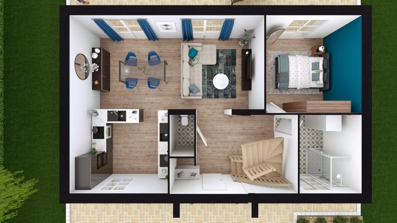 Maison - 126 m² - 6 pièces