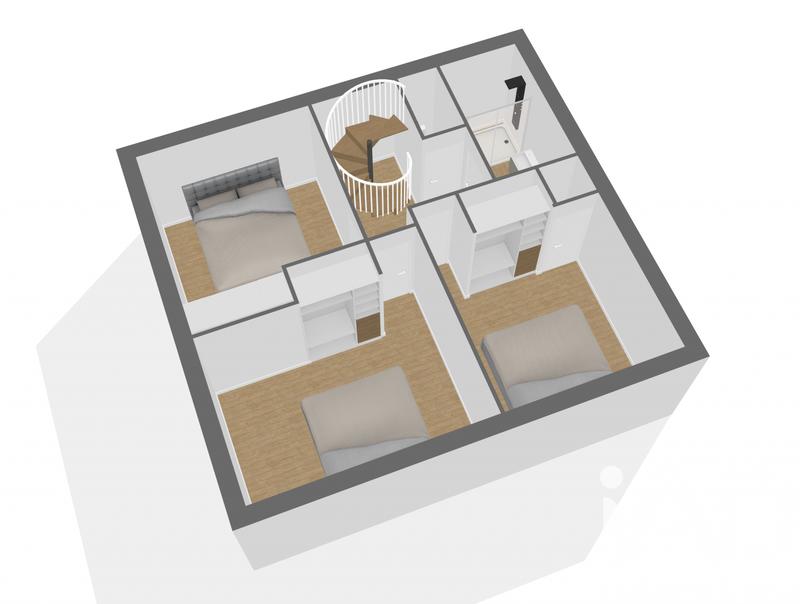 Maison - 90 m² - 5 pièces