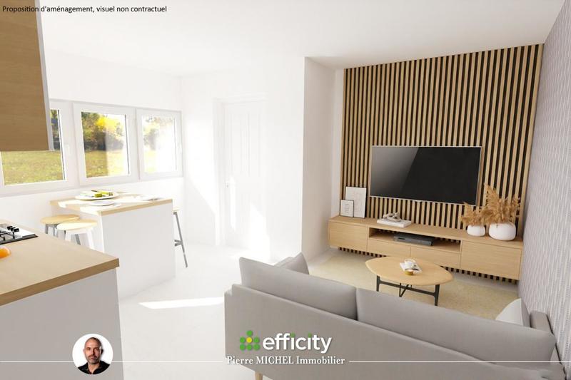 Appartement - 55 m² - 2 pièces