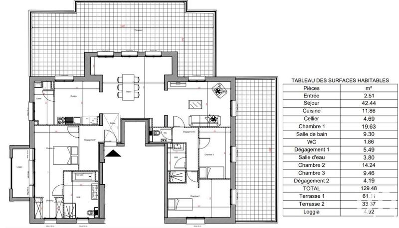 Maison - 129 m² - 4 pièces