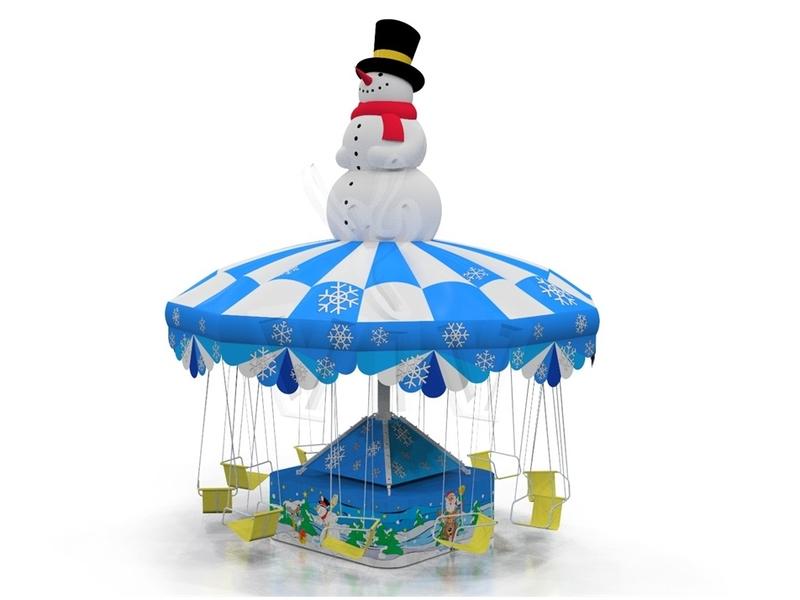 Manège Carrousel de Noël