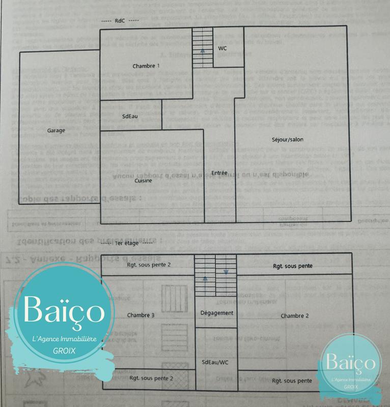 Maison - 90 m² - 6 pièces