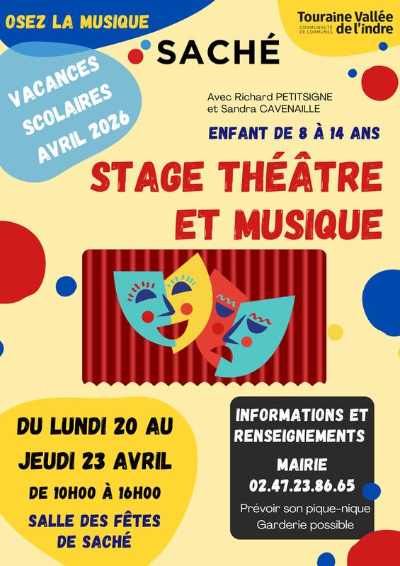 Stage enfant théâtre et musique