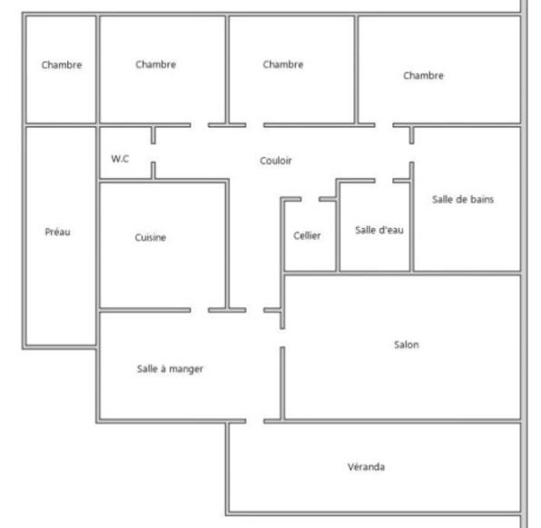 Maison - 121 m² - 7 pièces