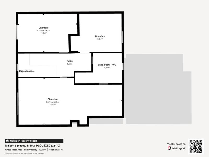 Maison - 114 m² - 6 pièces