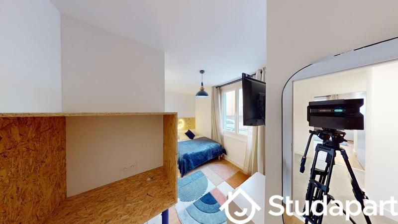 Chambre - 14 m² - 1 pièce