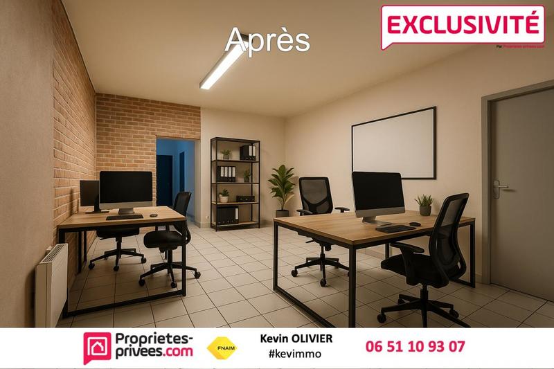 Immeuble - 455 m² - 2 pièces