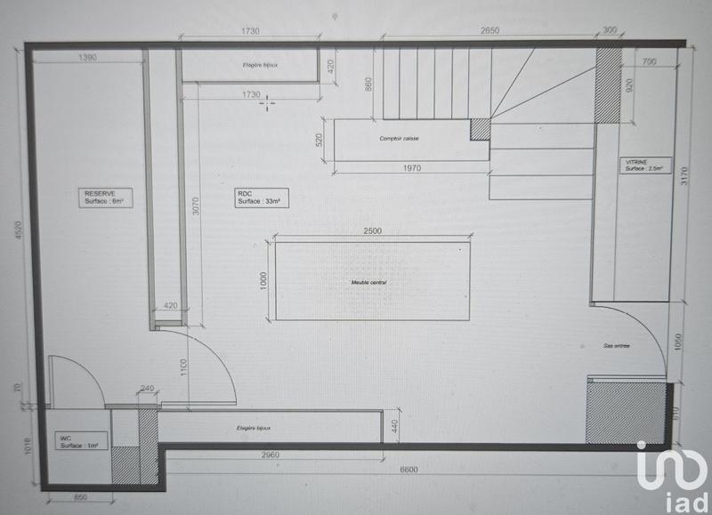 Local commercial - 70 m²