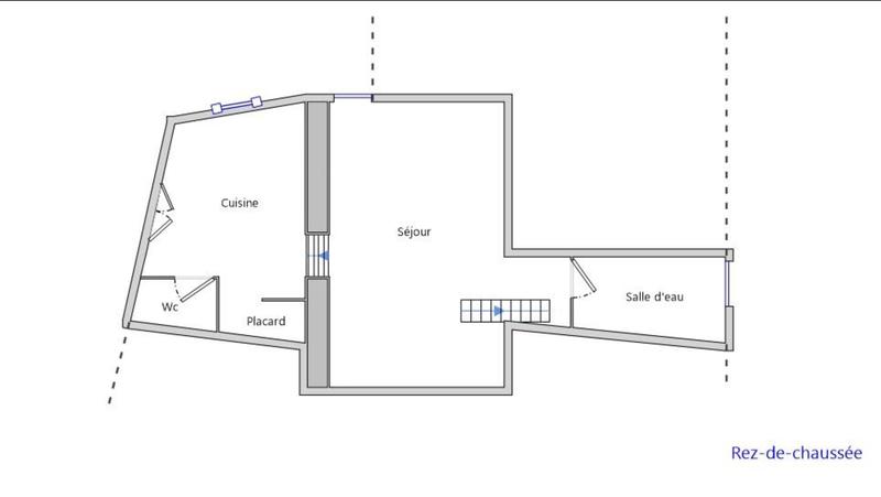 Maison - 66 m² - 2 pièces