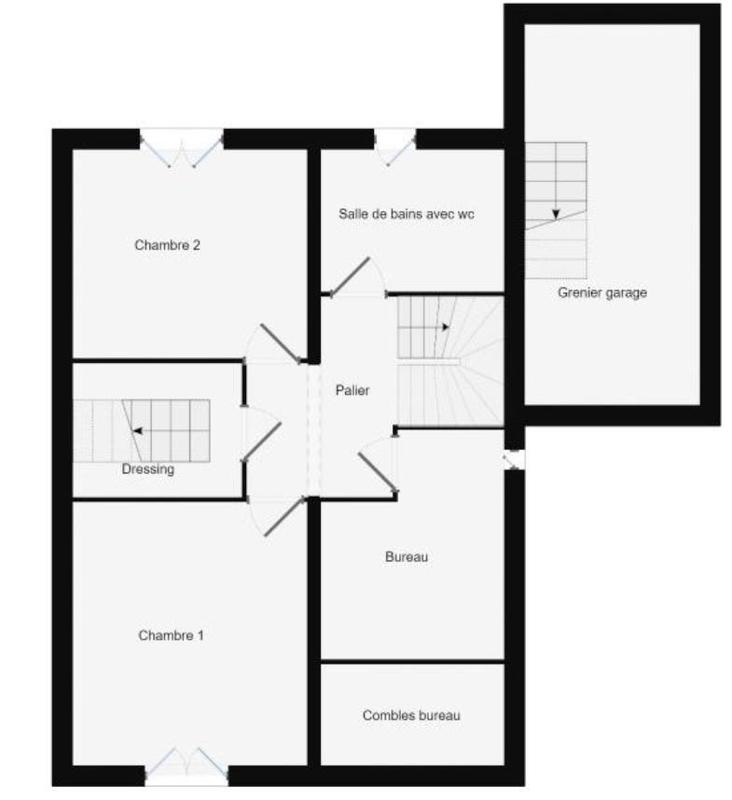 Maison - 90 m² - 4 pièces