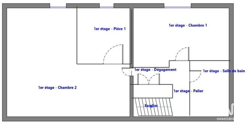 Maison de village - 94 m² - 3 pièces