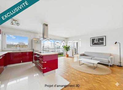 Appartement - 58 m² - 2 pièces